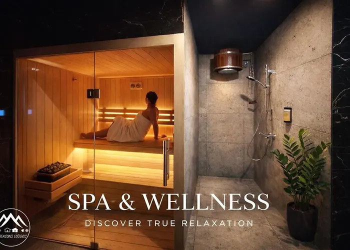 Feriehus Domek B - Domki W Gorach Z Prywatnym Spa - 4 Seasons Lodges Ustron *